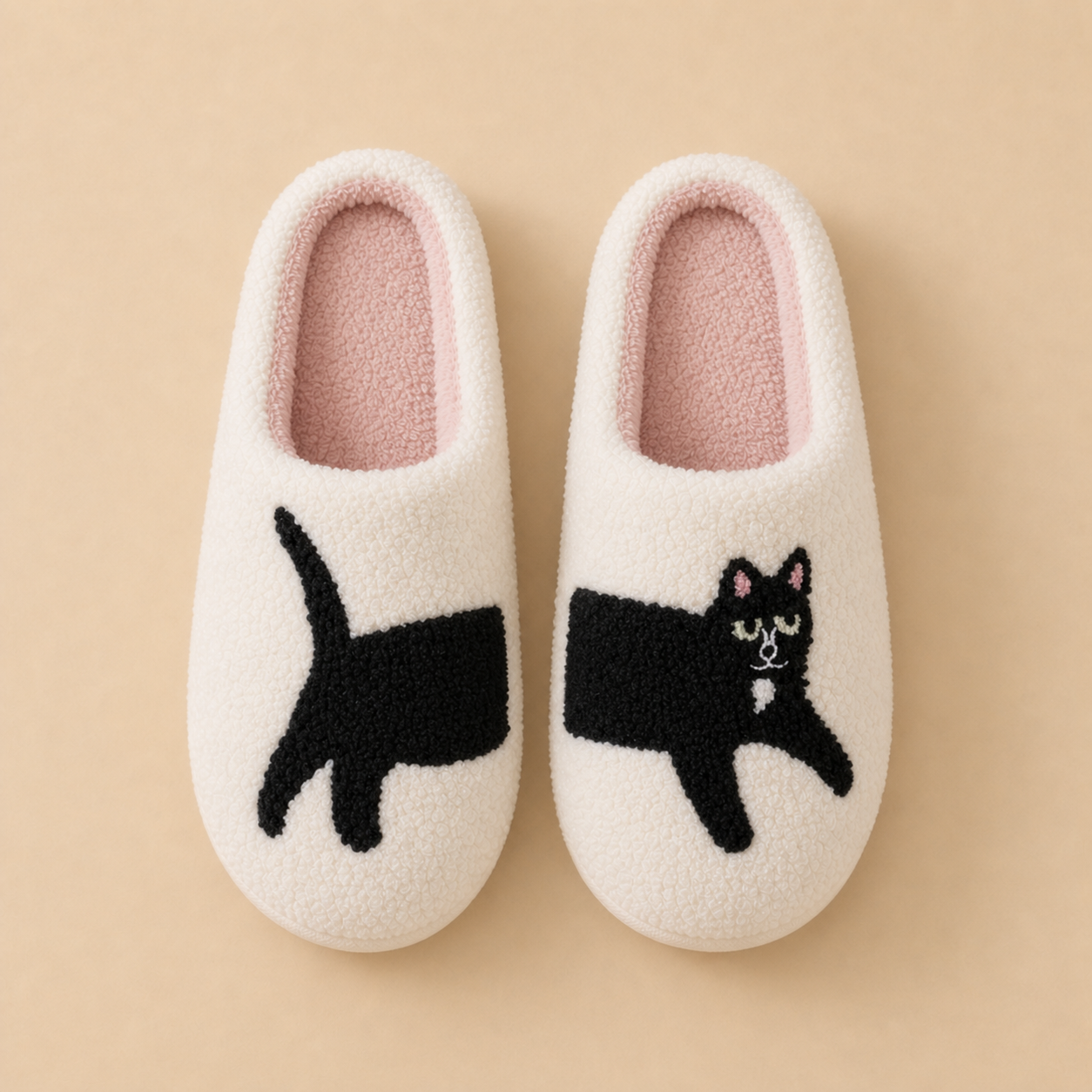 Pantufa Gato Preto