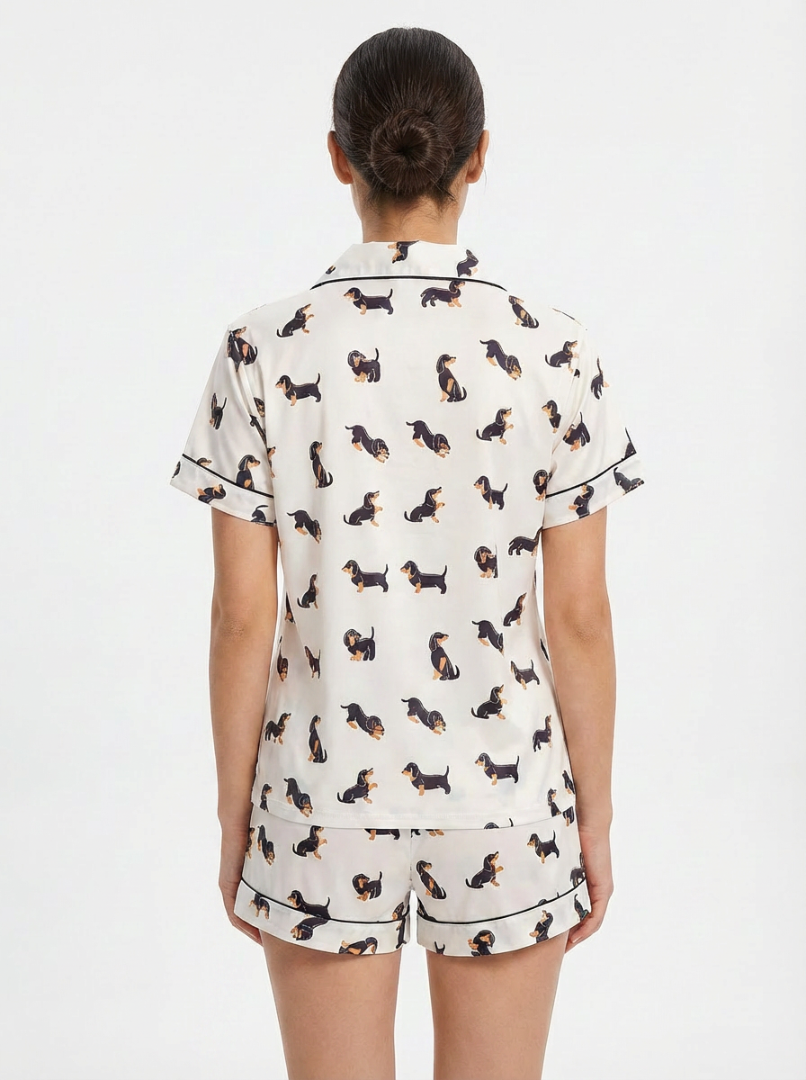 Pijama cachorro salsicha