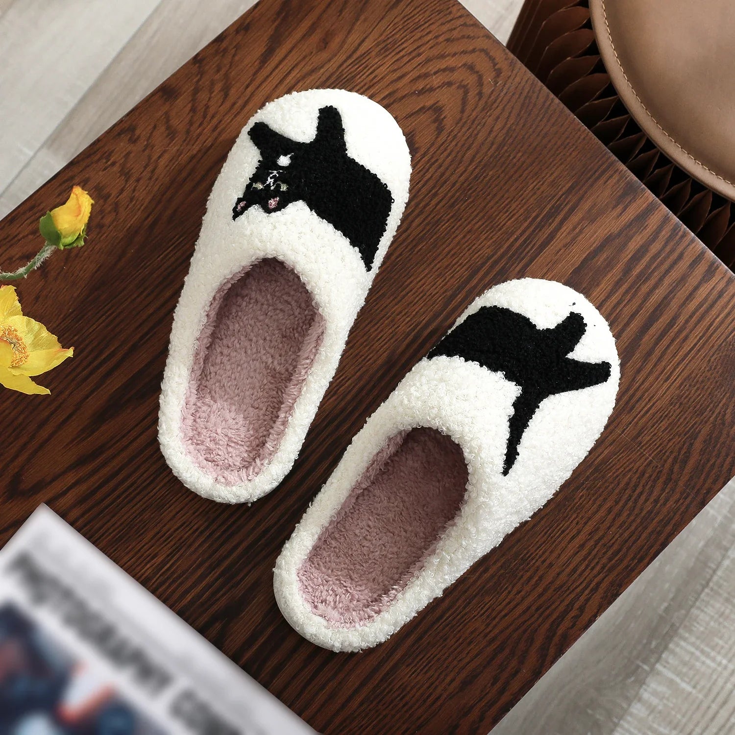 Pantufa Gato Preto