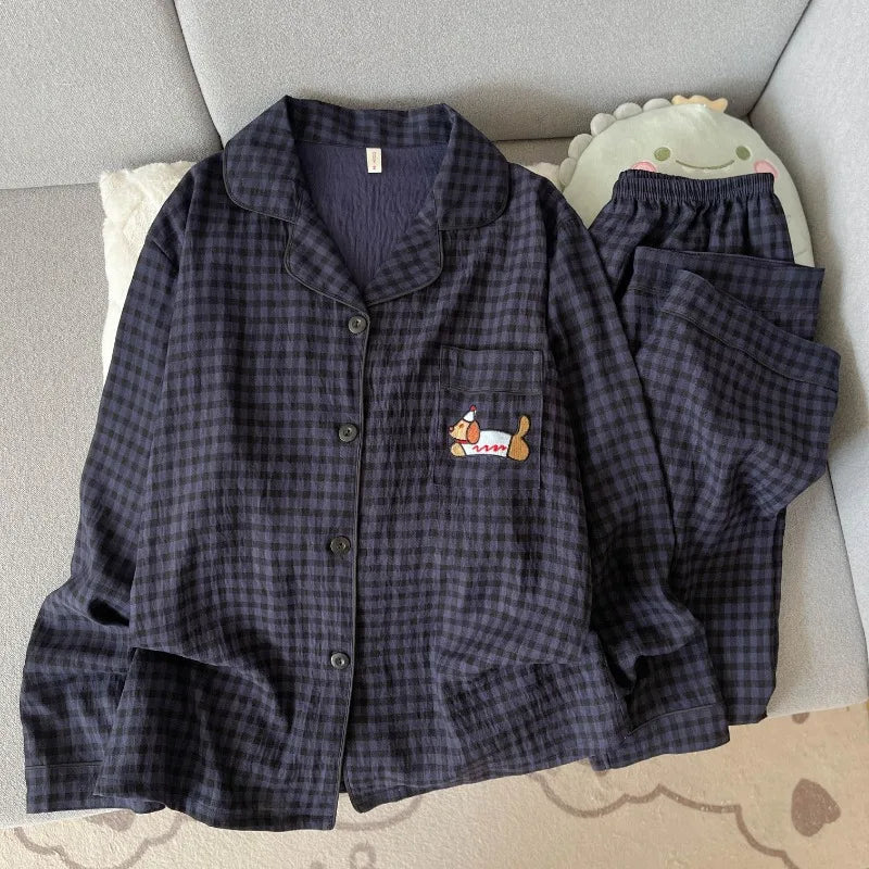 Conjunto Pijama Estampa Salsicha