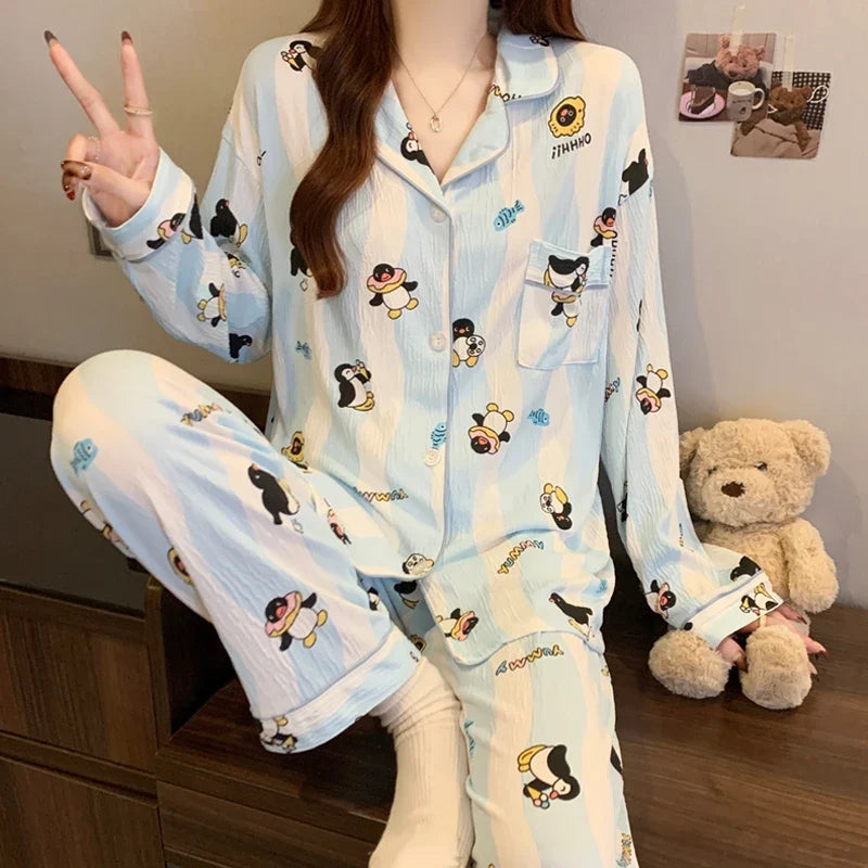 Conjunto Pijama Pinguin