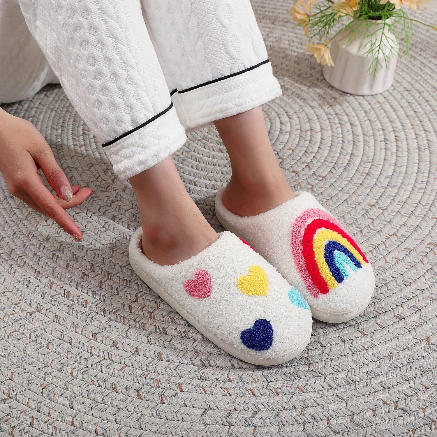 Pantufa Arco-Íris
