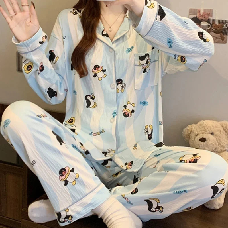 Conjunto Pijama Pinguin
