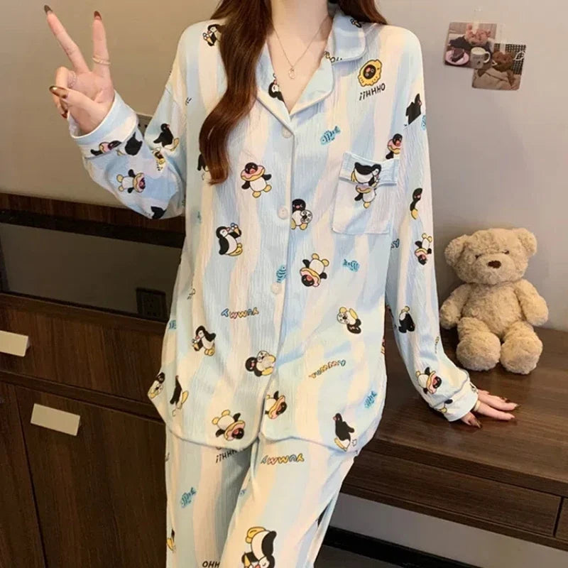 Conjunto Pijama Pinguin