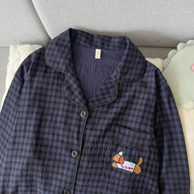 Conjunto Pijama Estampa Salsicha