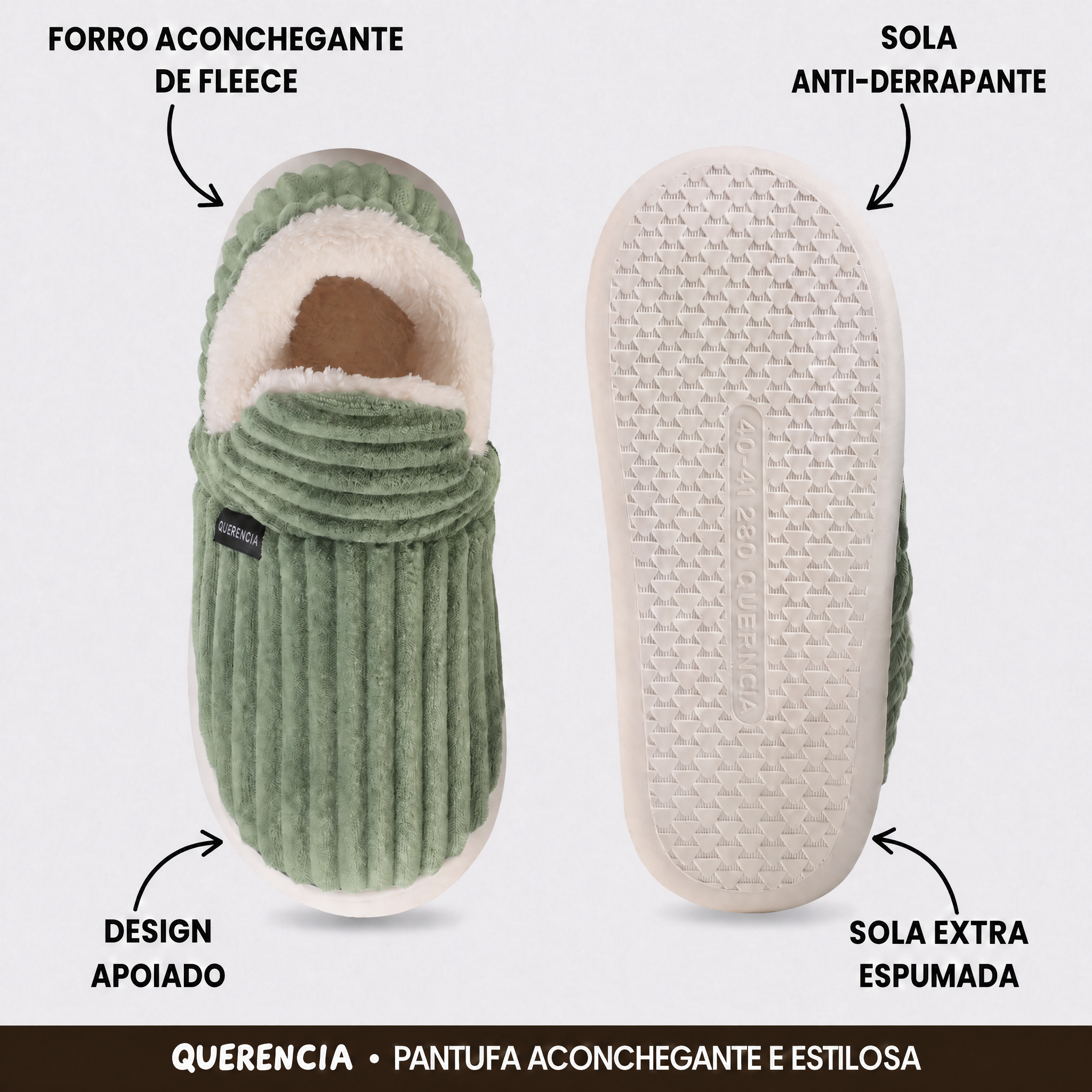 Pantufa Comfy Querencia™